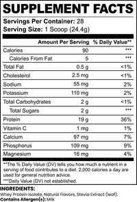 Thumbnail for Whey Protein Isolate (Vanilla)